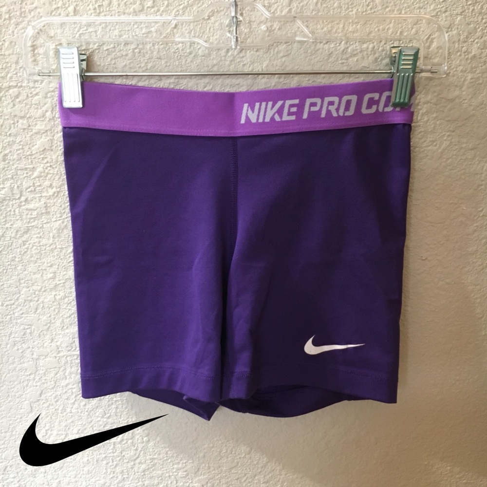 Nike PRO COMBAT DRI-FIT Purple Training Shorts